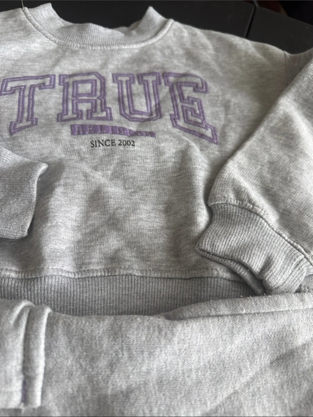 True Religion ribbed matching